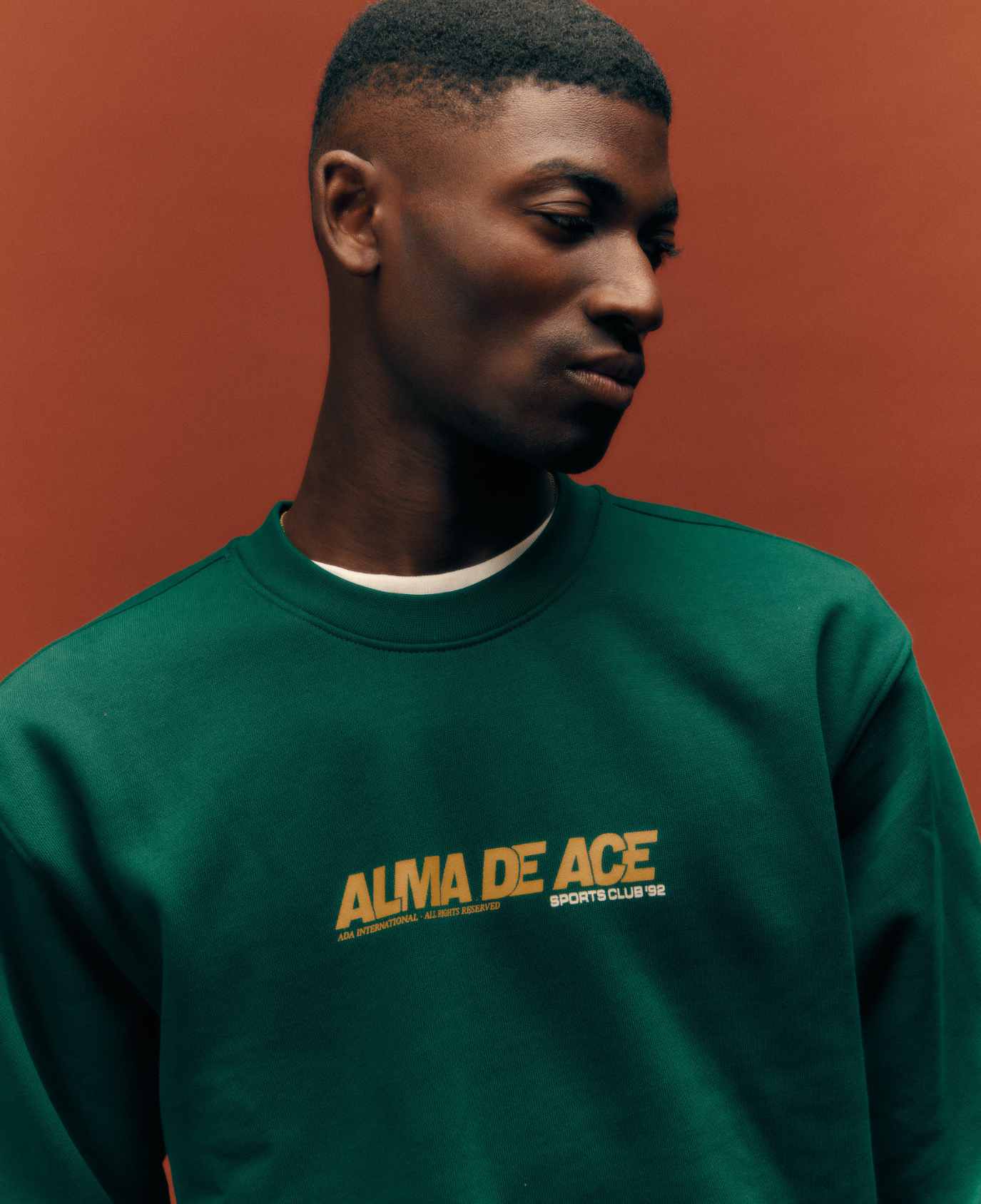 Alma De Ace Sports Club 92 Green Sweatshirt